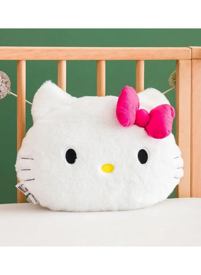 Tickles Tickles Hello Kitty Cushion Soft Plush Pillow for Kids Boys & Girls Home & Car Decoration (Color: Pink Size: 30 cm)  - Image 3