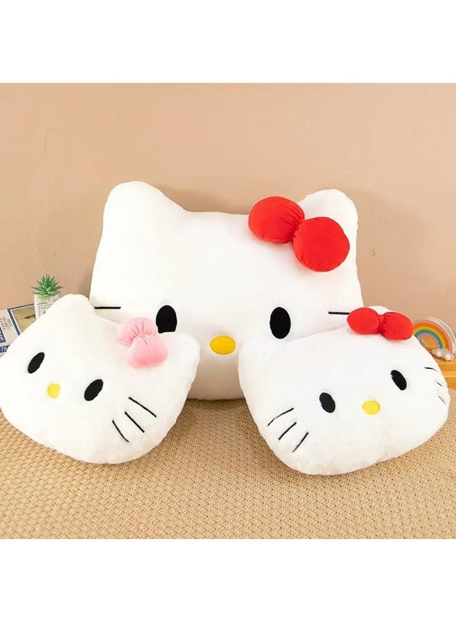 Tickles Tickles Hello Kitty Cushion Soft Plush Pillow for Kids Boys & Girls Home & Car Decoration (Color: Pink Size: 30 cm)  - Image 5