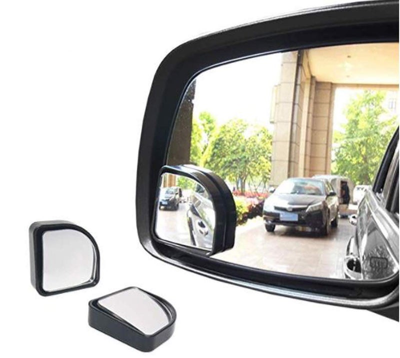 Hypersonic Car Rear View Mirror Hypersonic Car Side Mirror Auto Wide Angle Mirror Adjustable Convex Rear Blind Spot Mirrors for Cars, Trucks, SUVs, RVs and Vans - Image 1
