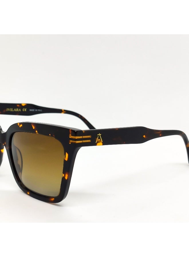 IVILARA SQM22033 Polarized IVILARA Women Sunglasses (Brown) - Image 5