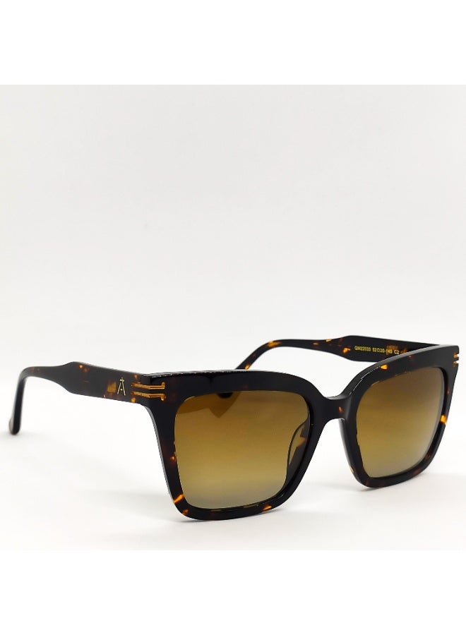 IVILARA SQM22033 Polarized IVILARA Women Sunglasses (Brown) - Image 4