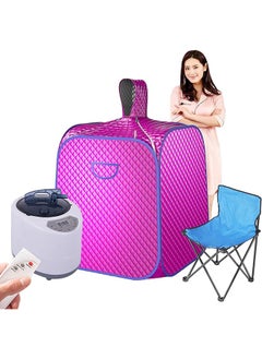 Arabest Portable Sauna, Personal Sauna for Home with 2L Steam Generator, Personal Sauna Tent, Portable Steam Sauna Box with Remote Control, Steam Saunas for Home,at Home Sauna  - Image 1