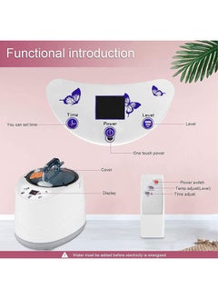 Arabest Portable Sauna, Personal Sauna for Home with 2L Steam Generator, Personal Sauna Tent, Portable Steam Sauna Box with Remote Control, Steam Saunas for Home,at Home Sauna  - Image 4