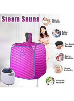 Arabest Portable Sauna, Personal Sauna for Home with 2L Steam Generator, Personal Sauna Tent, Portable Steam Sauna Box with Remote Control, Steam Saunas for Home,at Home Sauna  - Image 2