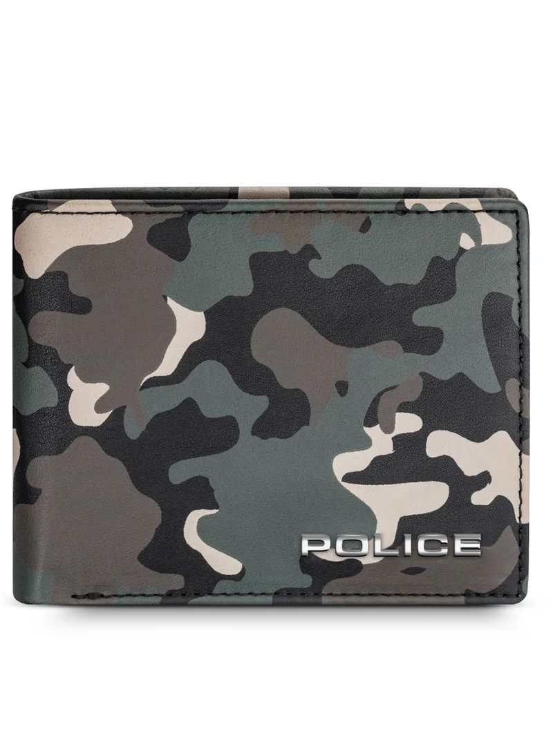 بوليس Police Conceal Leather Wallets for Men - PA40133WLMB-02, Camouflage