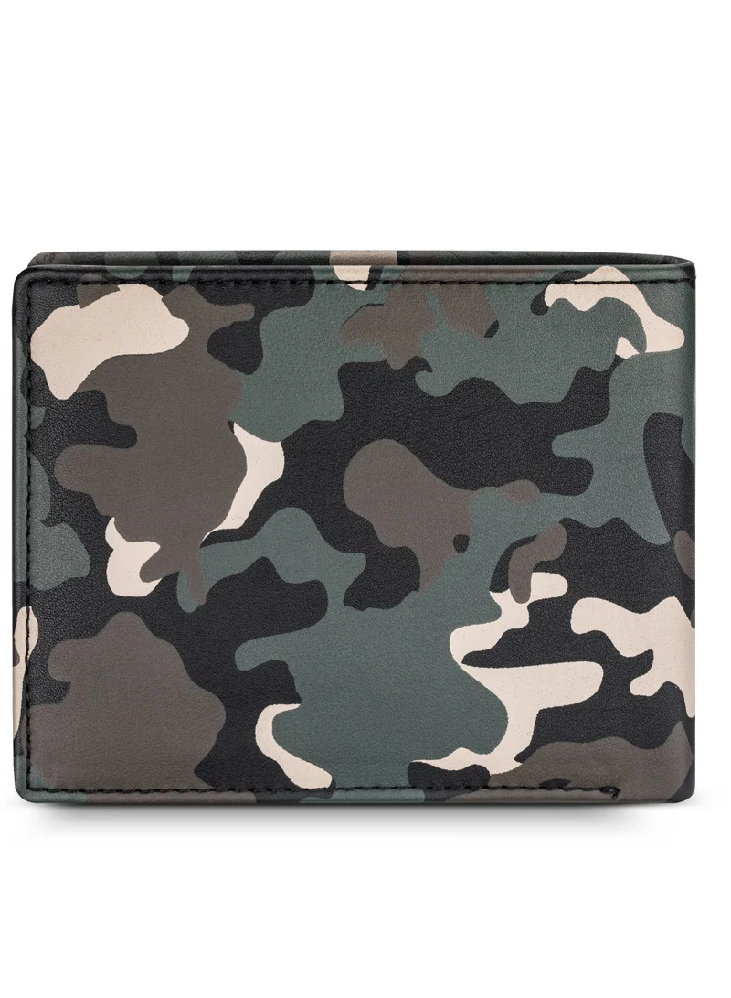 بوليس Police Conceal Leather Wallets for Men - PA40133WLMB-02, Camouflage