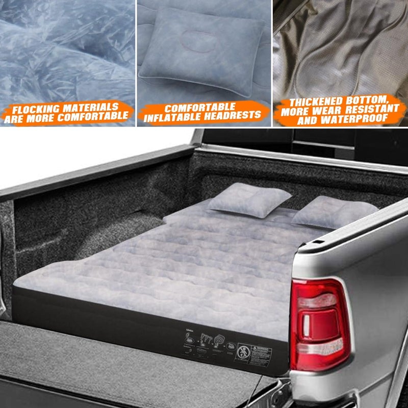 QUYDDC Inflatable Air Mattress for Short Truck Beds - Image 4