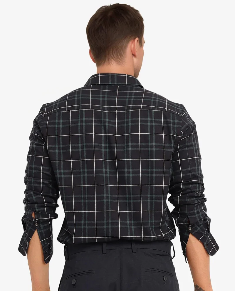 Rare Rabbit Men's Cotton Check Shirt