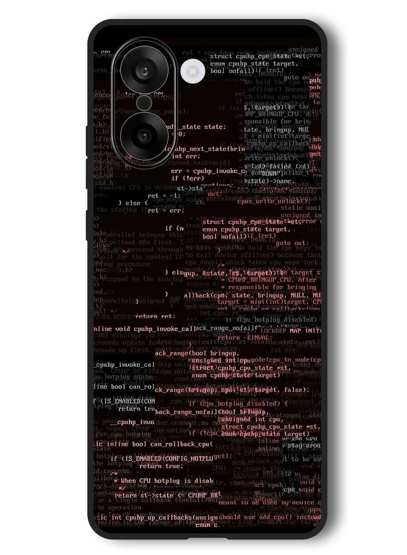 Theodor Case Compatible with OnePlus Nord CE 5 6.77 Inch Protection Shockproof Bumper Cover Coding - Image 1