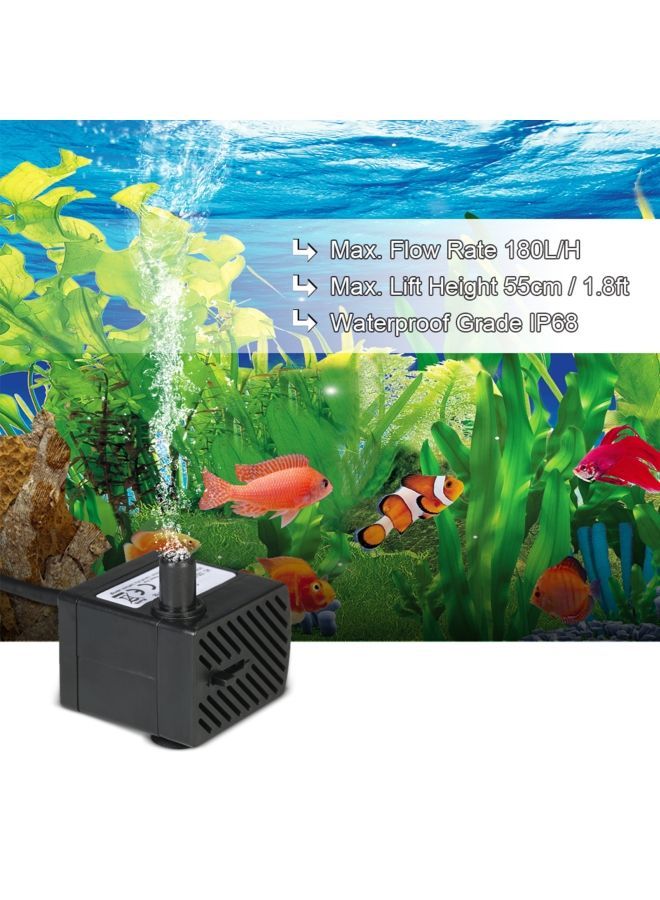NIBEMINENT Submersible Fountains Pond Water Pump Black - Image 5