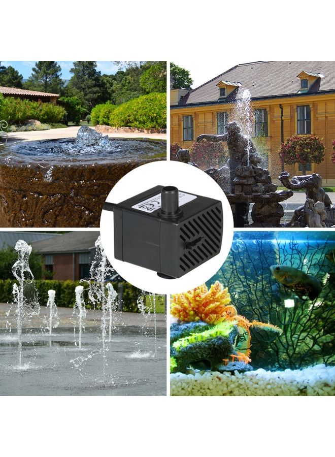 NIBEMINENT Submersible Fountains Pond Water Pump Black - Image 3