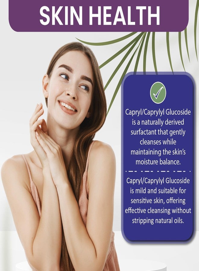 Dr Joe Lab سائل السطحية كابريل جلوكوزيد من دكتور جو لاب - كابريلي طبيعي، مشتق من النباتات - العناية بالبشرة بنفسك - جل الاستحمام، رغوي، صابون الجسم، شامبو، منتجات الأطفال، منظفات الوجه - كوكوجوجو (16 أونصة) - Image 3