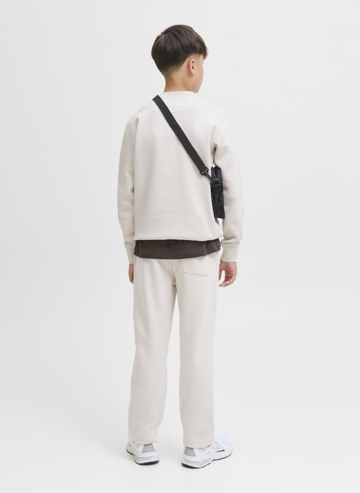 Jack & Jones Junior Kids Jjesoho Crew Neck Sweatshirt - Image 2