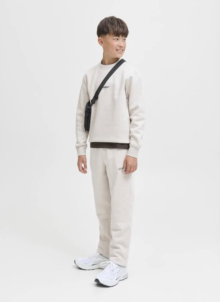 Jack & Jones Junior Kids Jjesoho Crew Neck Sweatshirt