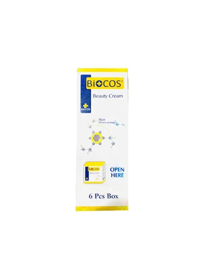 BIOCOS Skin Whitening Beauty Cream Pack of 6 - Image 2