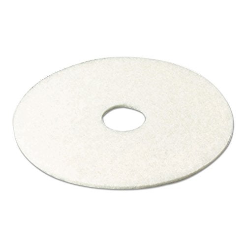 3M White Super Polish Pad 4100, 12 in - Image 2