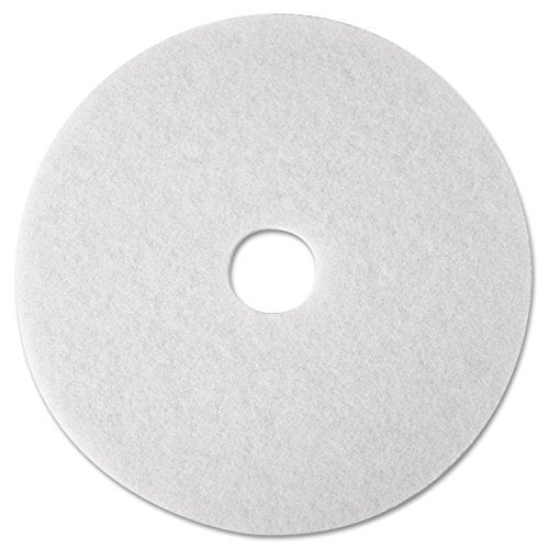 3M White Super Polish Pad 4100, 12 in - Image 1
