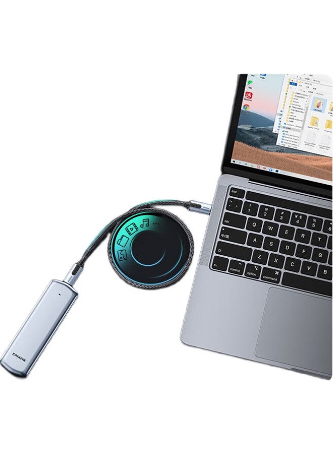 SAMZHE Shanze Usb 4.0 Full-Function Data Transfer Cable, Compatible With Iphone 15 Pro Max, Apple 16, Pd Fast Charging, Thunderbolt 4, Dual Type-C, For Laptops, 1.5 Meters - Image 3
