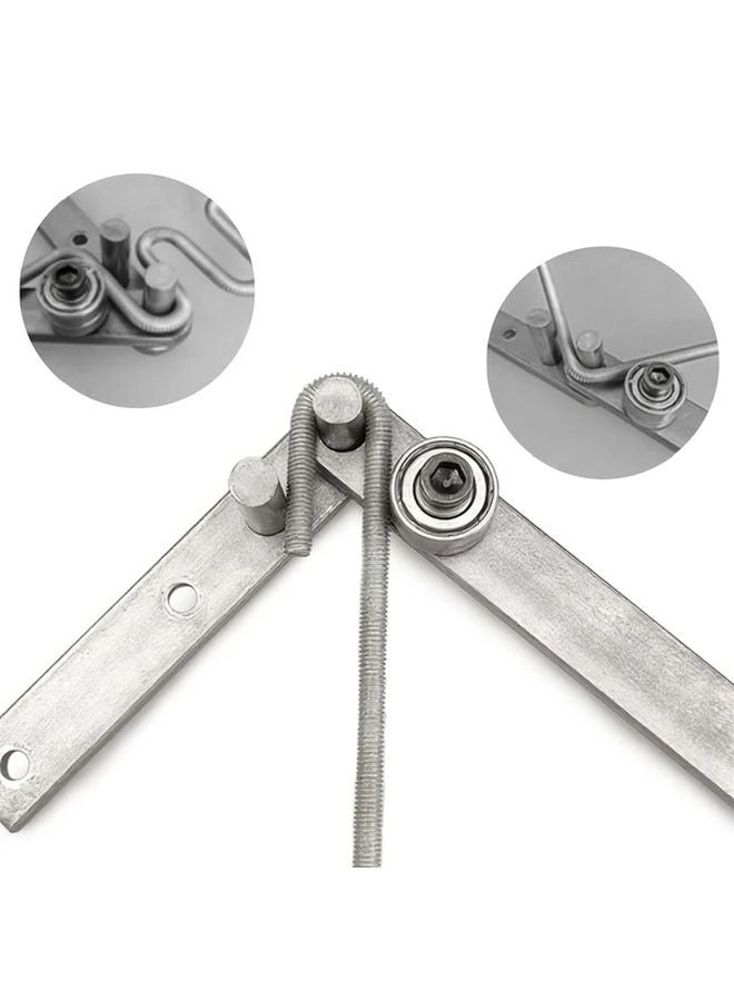 Heavy Duty Manual Bender Steel Construction Adjustable Angle 1pc For Metalworking DIY - Image 1