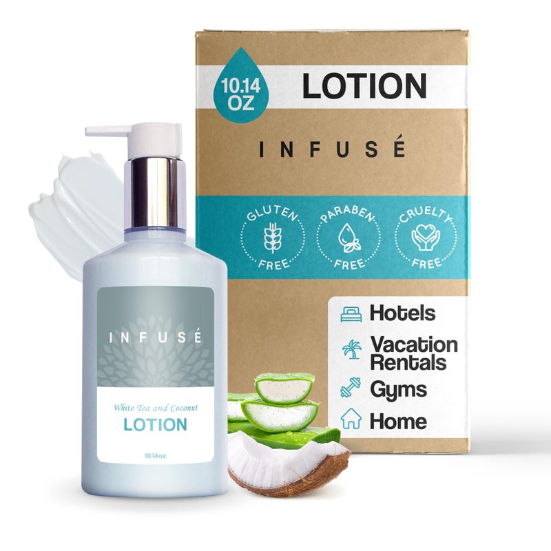 Terra Pure Terra Pure Infuse Lotion Retail Size Hotel Amenities 1014 oz Single