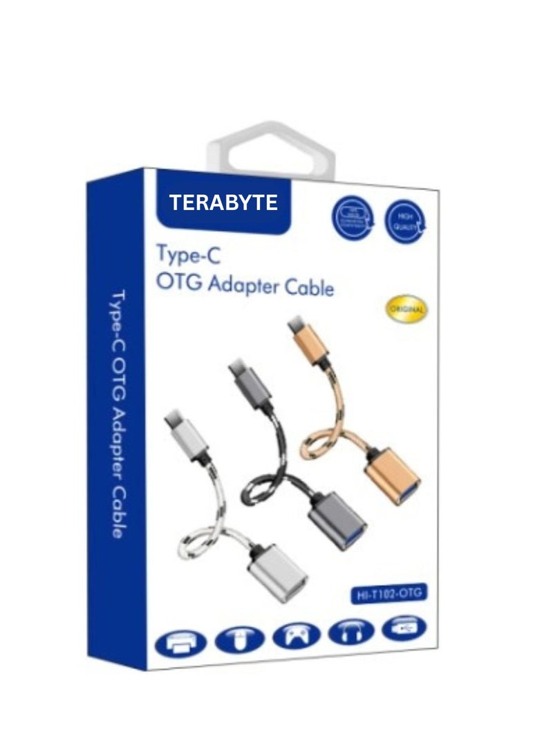 Terabyte محول كابل Type C إلى OTG - Image 1