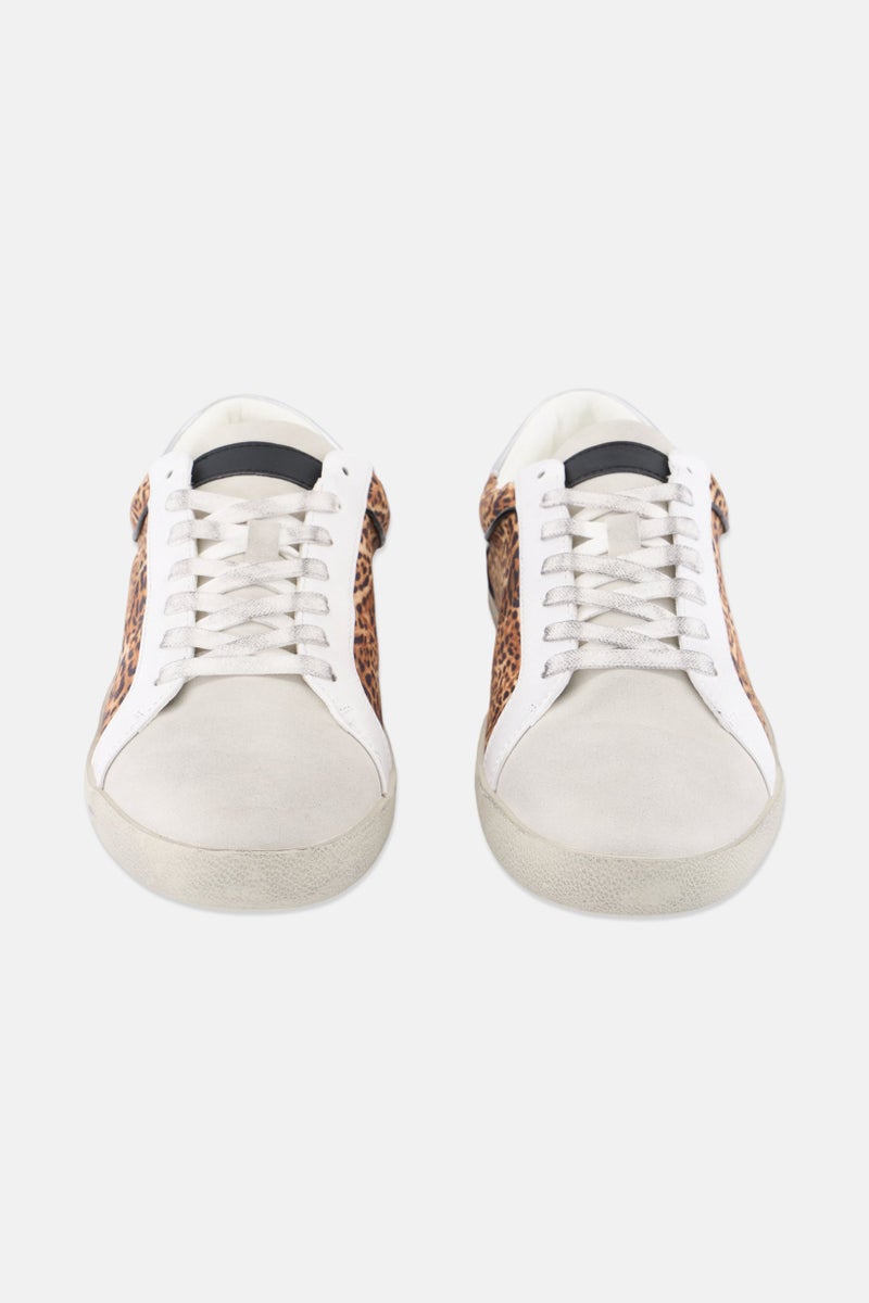 INC Men Medium Lace Up Casual Shoes, White Combo - Image 4