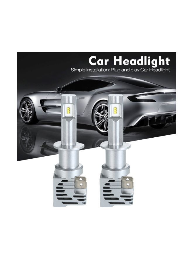 MUNTAQI 2-Piece Replacement Car LED Headlight Kit - Image 2