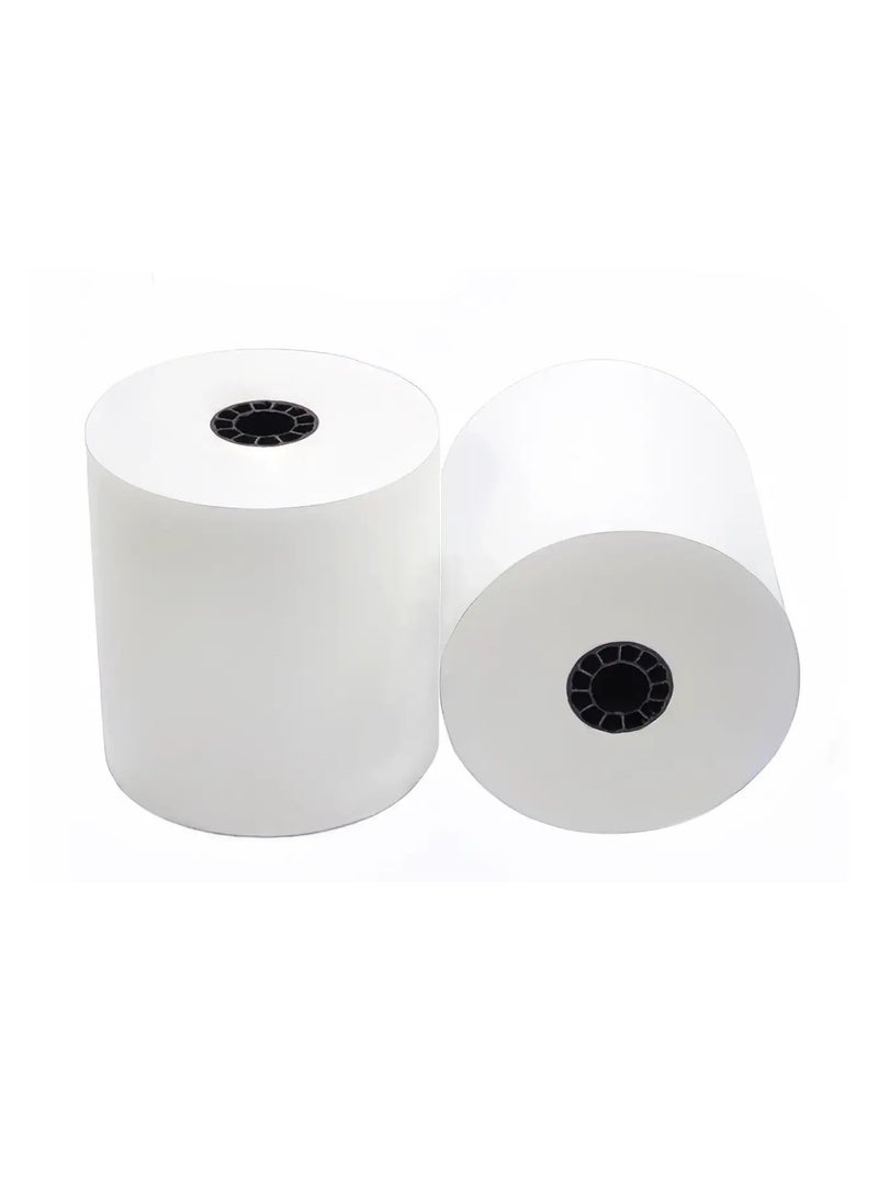 Terabyte 2-Piece POS Receipt Thermal Paper 80x80mm Size - Image 1