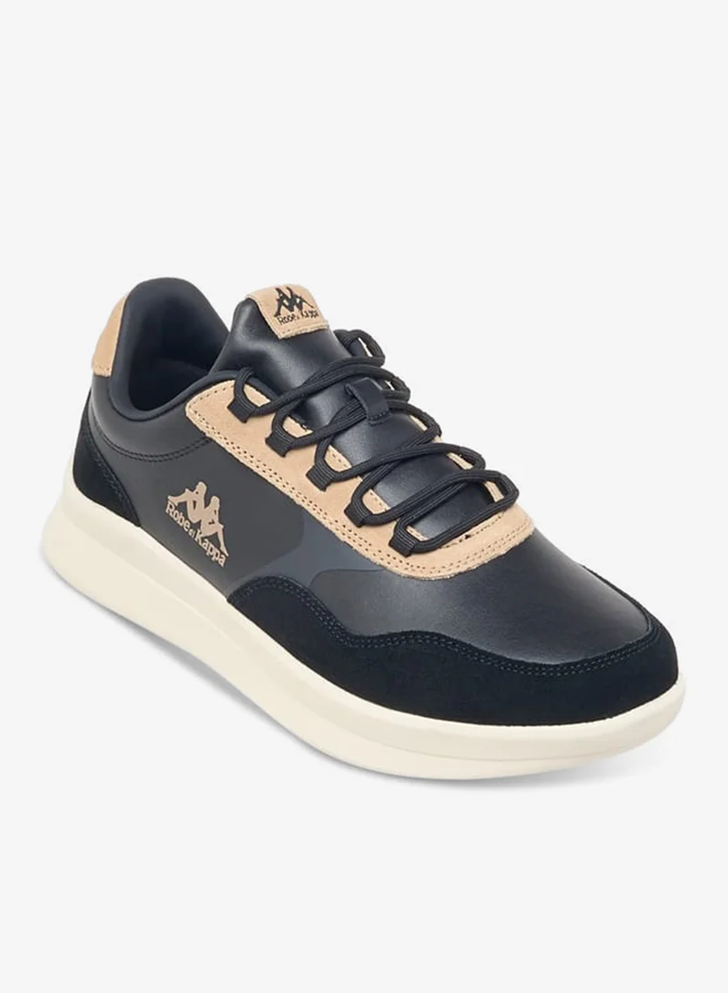 Kappa Men's Panelled Sports Shoes with Lace-Up Closure