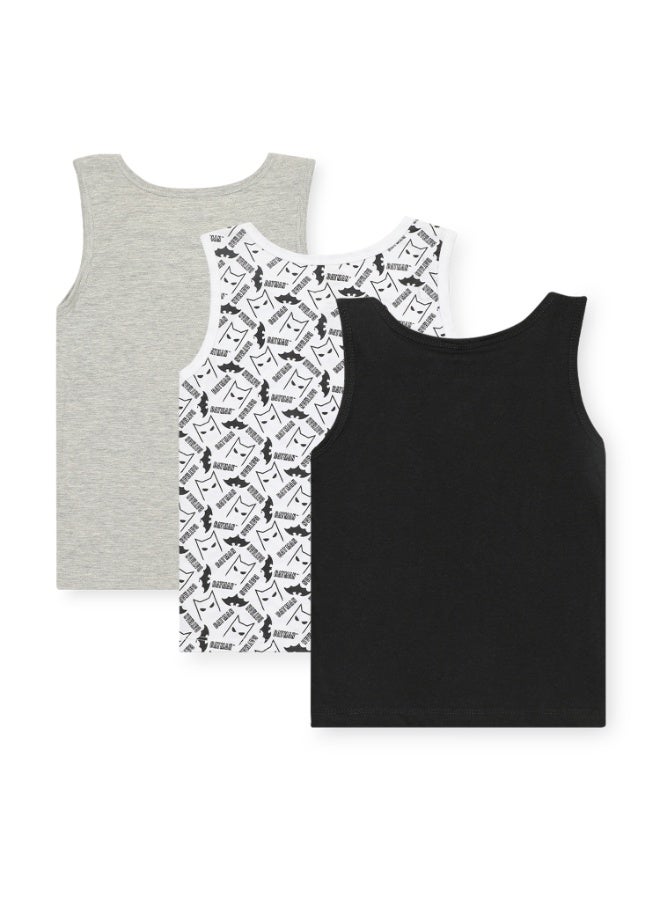 Batman Boys Vest Batman 2-8y 3pcs Pck-BVE007 - Image 5