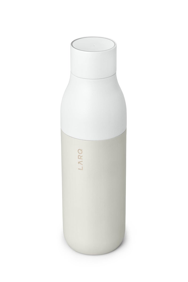 LARQ Bottle PureVis 25 oz - Self-Cleaning and Insulated Stainless Steel Water Bottle with UV Water Purifier and Award-winning Design | Reusable & Travel Friendly, Obsidian Black - Image 2