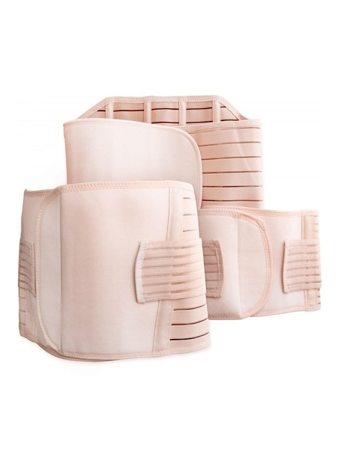 حزام تشكيل 3 في 1 لتوصيل الحزام ولف الخصر ورفع الحوض بعد الحمل لتقليل البطن وشد الجسم M - Image 1