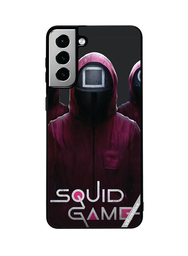 VR CREATIVE Protective Case Cover For Samsung Galaxy S21 FE 5G Squid Game Design Multicolour - Image 1