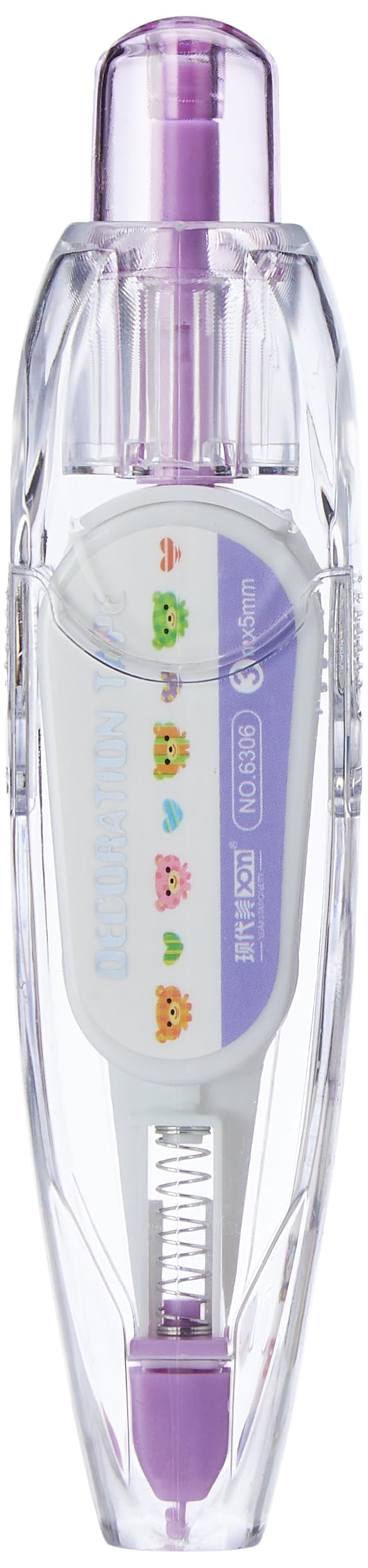 GLUN GLUN® Decorative Correction Tape Cute Animal Prints, Pen Machine with Cat, Dog, Owl Prints for Scrapbooking, Diary, Planner, Journal DIY Crafts - Image 1
