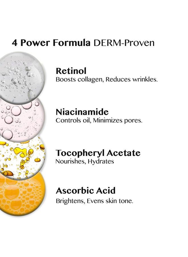 LAMELIN Eye Cream Roller, Retinol Niacinamide Vitamin A, Wrinkle & Under Eye Bag & Dark Circle Reducer, Sensitive Skin, Night Cream for Eye Puffiness and Fine Lines, Made in Korea - Image 3