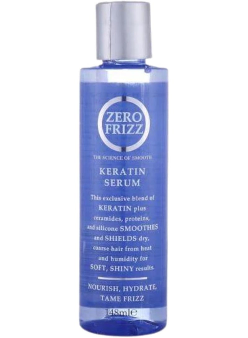 زيرو فريز سيروم الشعر بالكيراتين، سعة 148 مل، من زيرو فريز