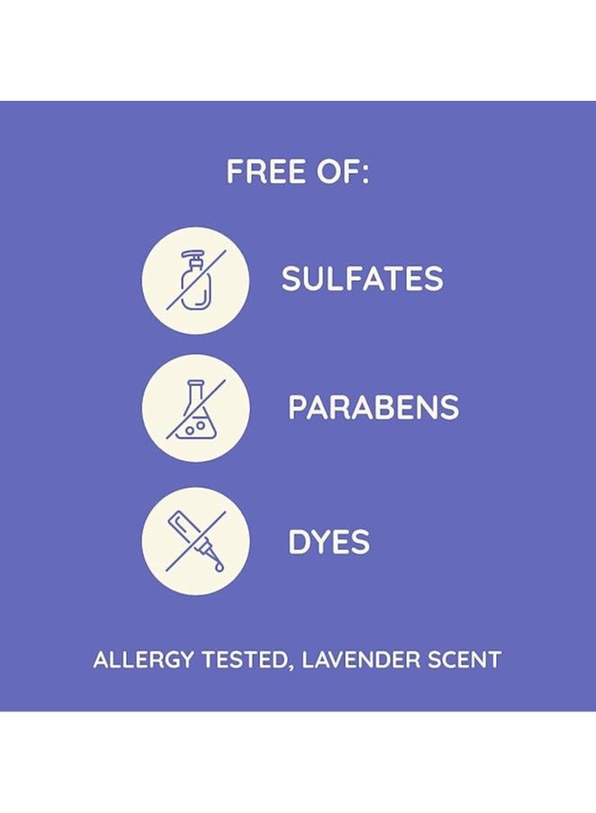 Aveeno Stress Relief Body Wash with Soothing Oat for Sensitive Skin, Lavender Body Wash,Calms and Relaxes, Sulfate-Free, 33 FL OZ - Image 4