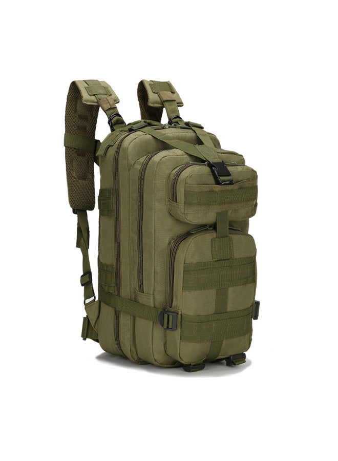 Outdoor Sports Bag Hiking Backpack 3p Tactical Rucksack Equipment For Camping Trekking Enthusiasts-Color:Army Green-Capacity:20-35L - Image 1
