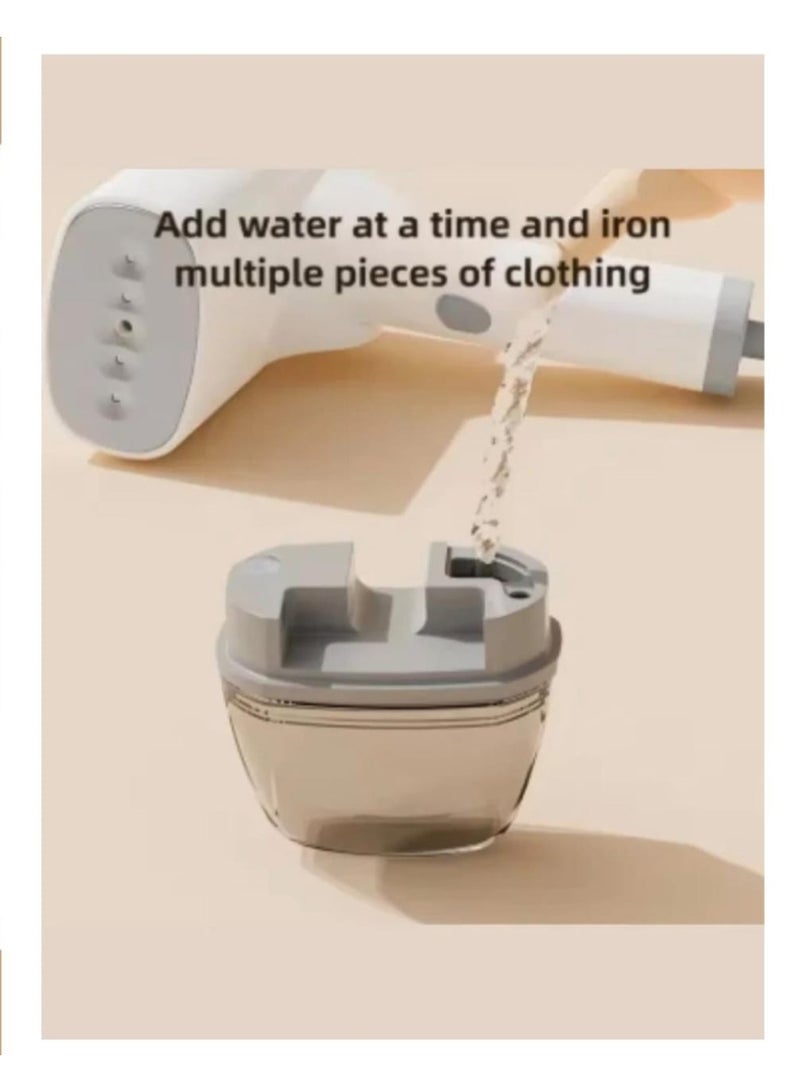 توبي مكواة بخار محمولة - مكواة بخار محمولة سريعة التسخين ودفق بخار قوي | مكواة بخار خفيفة الوزن للسفر للملابس والقمصان والفساتين والستائر - Image 4