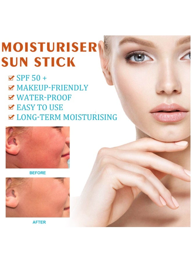 ايسنتري واقي شمس ستيك نسائي SPF50 – مثالي  لجميع أنواع البشره بحمض الهيالورونيك  22 جرام - Image 2