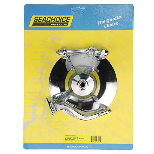 Seachoice 46021 Marine Fog Bell – 6 Inch Diameter – Triple Chrome Plated Cast Brass - Image 5