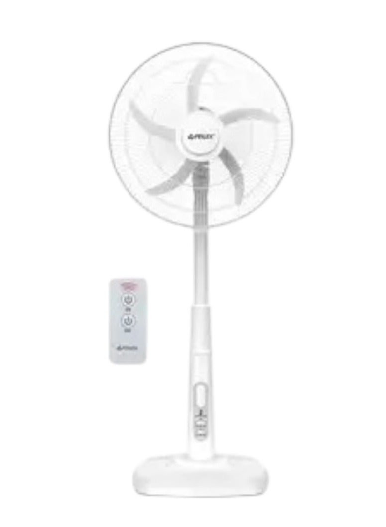 فيليكس فيلكس مروحة عموديه 60 واط - مقاس18 انش - قابلة للشحن مع ريموت للتحكم عن بعد- FXSRF-457 - ابيض - Image 1