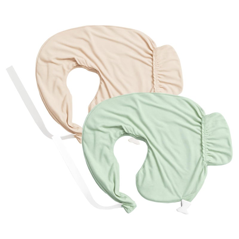 Littogoose Nursing Pillow Covers ONLY Compatible with Popular Wrap-Around Nursing Pillow (2 Pack Covers-Pillow NOT Included) - Image 1