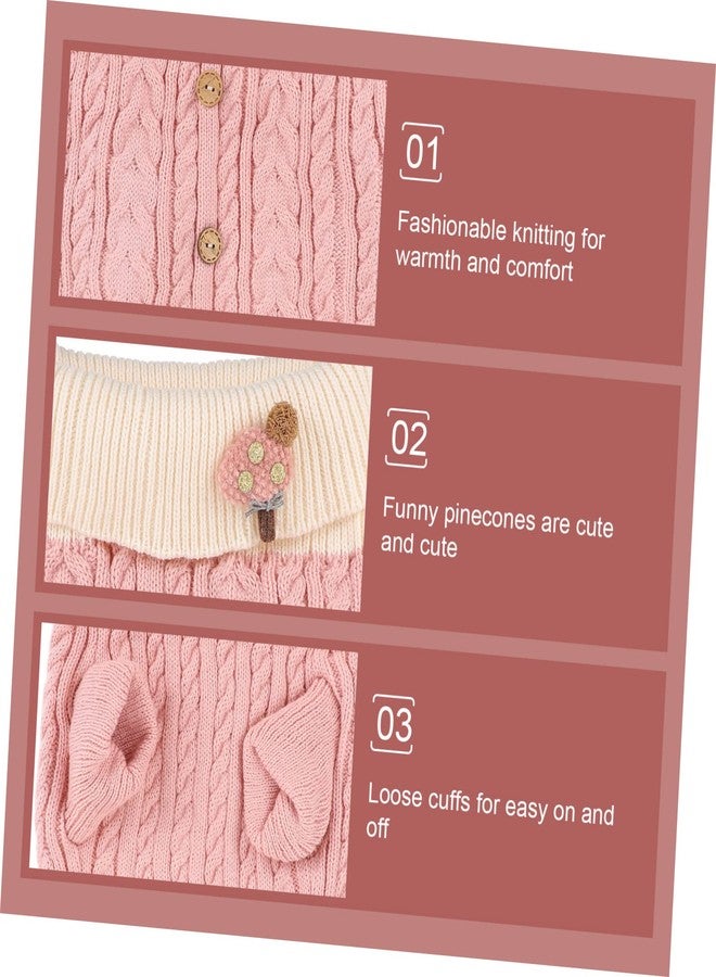 كنزة فيكاسكي للكلاب الأليفة بياقة عالية، ملابس دافئة لفصلي الخريف والشتاء للكلاب الصغيرة، قابلة للتمدد، تسمح بمرور الهواء، ناعمة ومريحة. - Image 5