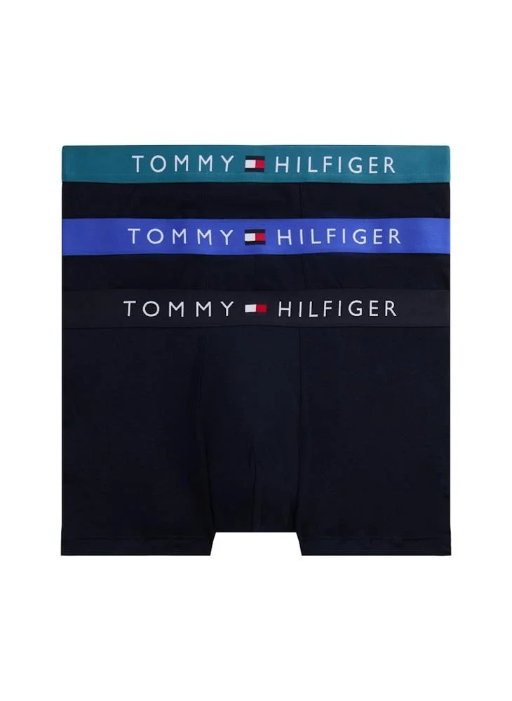 تومي هيلفيغر 3-Pack TH Original Logo Waistband Trunks