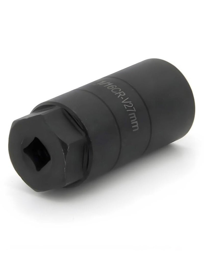 Generic Oil Pressure Switch Socket, 3/8" Drive or 1 1/8" hex, Oil Pressure Sending Unit Fits 1 1/16" Switches, Up to 2 5/8" Long, Oil Pressure Switches, Oil Pressure Sending Socket  - Image 1