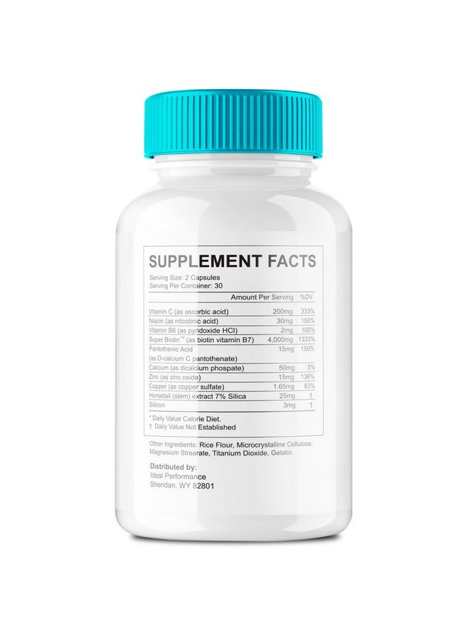 IDEAL PERFORMANCE Smooth Biotics Capsules - Official Smooth Biotic Skin & Gut Support Probiotic Pills Supplement - All Natural Vitamin Pill - Digestive Support Capsule, Advanced Formula Supports Reviews (2 Pack)  - Image 2