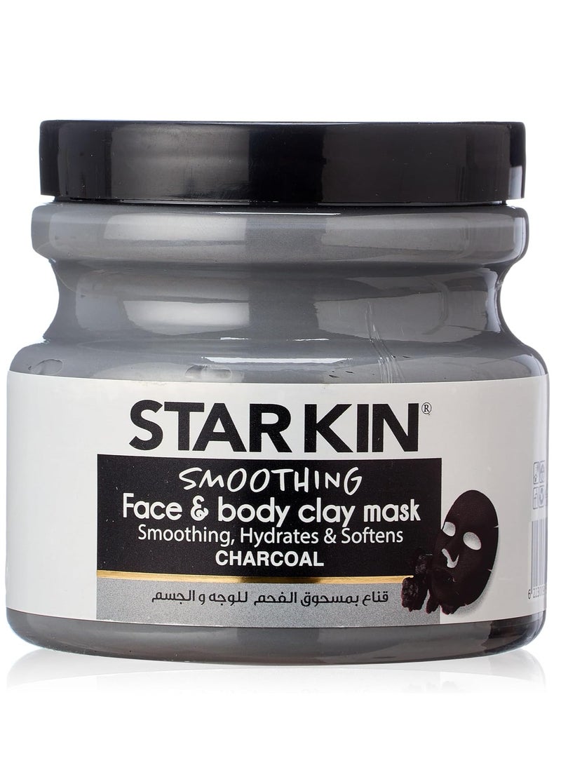 Starkin Face and Body Charcoal Clay Mask 300 g - Image 1