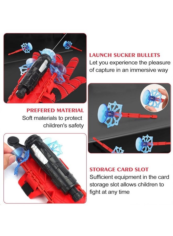 Magicwand [Pack Of 1] Superhero Spiider Web Shooting Glove Launcher Wrist Cosplay Toy For Kids, Multicolor - Image 5