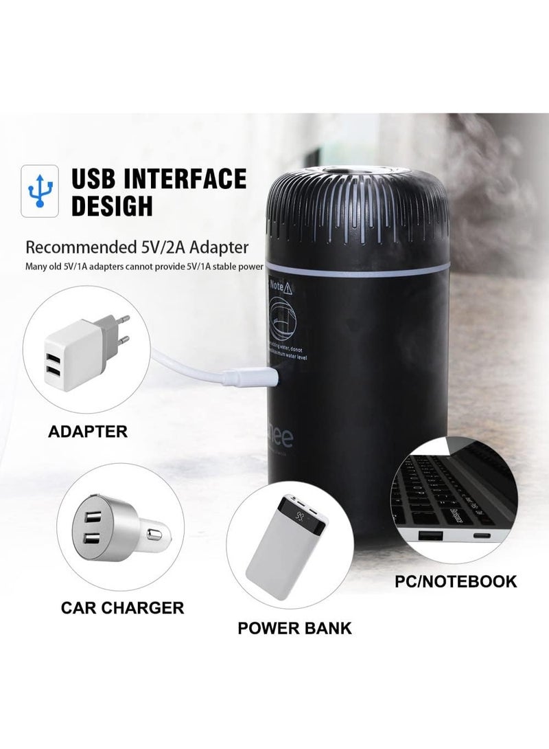 ناشر السيارة ، USB Plug-in 100ml ميني مرطب ناشر الزيت الأساسي ناشر العلاج بالروائح - Image 3
